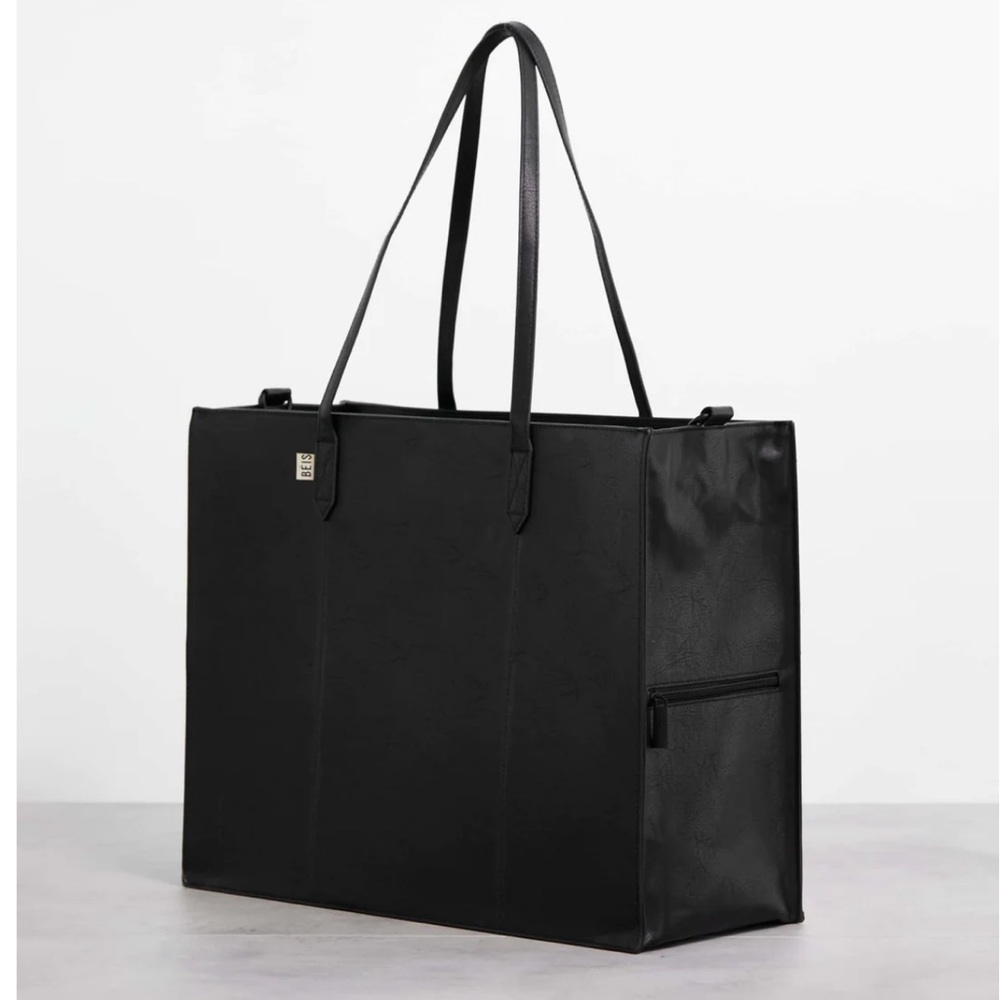 The Large Work Tote in Black